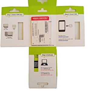 Straight Talk Verizon 4G LTE 3G CDMA Bring Your Own Phone Activation Kit