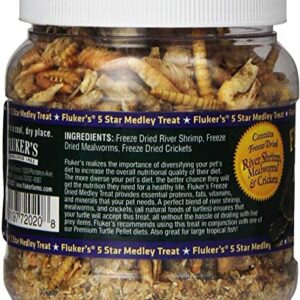 Fluker Labs SFK72020 Aquatic Turtle Medley Treat Food, 1.5-Ounce (Pack of 4)