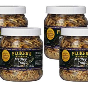 Fluker Labs SFK72020 Aquatic Turtle Medley Treat Food, 1.5-Ounce (Pack of 4)