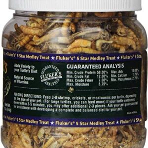 Fluker Labs SFK72020 Aquatic Turtle Medley Treat Food, 1.5-Ounce (Pack of 4)