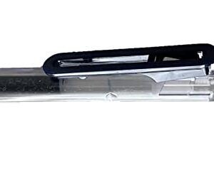 MUJI Clear Ballpoint Gel Pen [Blue-black] 0.5mm x 5
