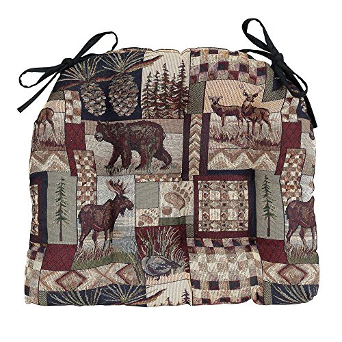 BLACK FOREST DECOR Woodland Cabin Chair Pad