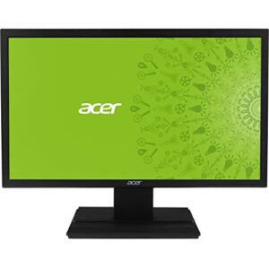 acer v246hl 2434; led lcd monitor - 16:9 - 5 ms - adjustable display angle - 1920 x 1080 - 16.7 million colors - 250 nit - full hd - speakers - dvi - hdmi - vga - 20.90 w - black - epeat gold, tco certified displays 6.0 - um.fv6aa.005