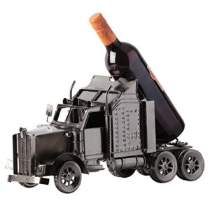 BRUBAKER Wine and Beer Bottle Holder Statue Truck Sculptures and Figurines Decor & Vintage Wine Racks and Stands Gifts Decoration