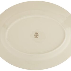 Lenox Winter Greetings Plaid Oval Platter