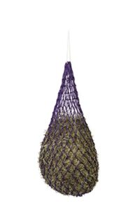 weaver leather slow feed hay net , purple, 36-inch