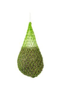 weaver leather slow feed hay net, lime green, 36-inch