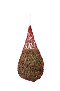 weaver leather slow feed hay net red, 36-inch