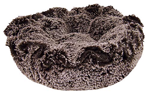 Bessie and Barnie Ultra Plush Frosted Willow Luxury Shag Deluxe Dog/Pet Cuddle Pod Bed