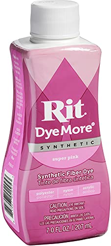 Rit DyeMore Liquid Dye, Super Pink 7-Ounce