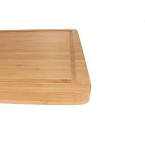 BambooMN Bamboo Burner Cover/Cutting Board for Viking Cooktops, New Vertical Cut, Large, Extra Long (23"x11.78"x0.75")