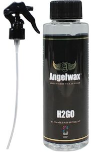 angelwax h2go glass sealant, rain repellant 100 ml