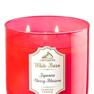 Bath and Body Works 3-wick Candle Japanese Cherry Blossom 14.5 Oz.