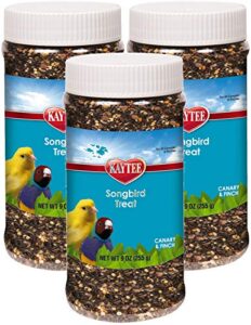 kaytee forti-diet pro health songbird canary and finch treat, 9-ounce (pack of 3)