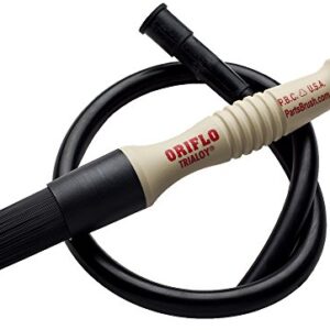 Oriflo With Hose (OR101H) Flow-Thru Parts Washer Brush (10.25 Inches, 4.25 Ounces), 28 Inch Hose Connects To Parts Washer Nozzle