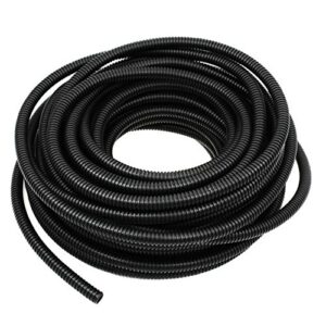 esupport 3/8 inch 20 feet split loom wire flexible tubing conduit hose