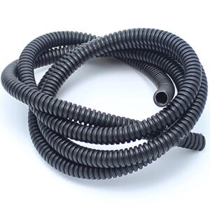 ESUPPORT 3/8 Inch 20 Feet Split Loom Wire Flexible Tubing Conduit Hose