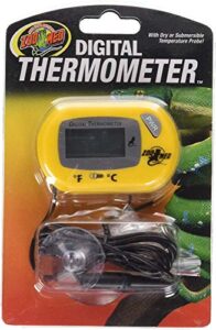digital thermometer for terrariums