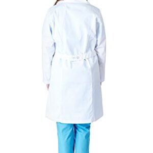 Natural Uniforms Womens 41 Inch Lab Coat (Small, White)