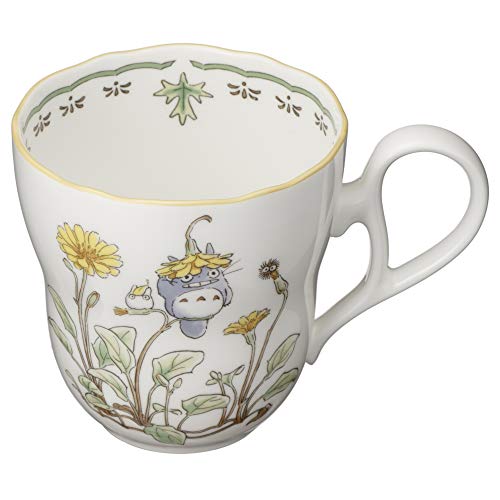 Noritake TT97855/4924-7 My Neighbor Totoro Mug, 12.8 fl oz (375 cc), Microwave Safe, 1 Piece, Bone China