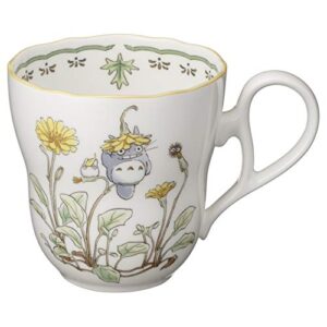 Noritake TT97855/4924-7 My Neighbor Totoro Mug, 12.8 fl oz (375 cc), Microwave Safe, 1 Piece, Bone China