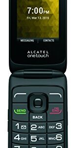 Alcatel OneTouch Retro, Reddish Black (Sprint)