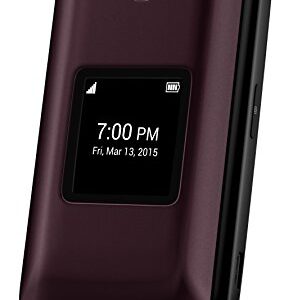 Alcatel OneTouch Retro, Reddish Black (Sprint)