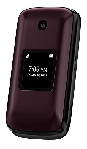 Alcatel OneTouch Retro, Reddish Black (Sprint)