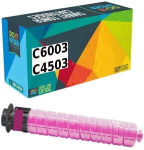 do it wiser compatible printer toner cartridge replacement for ricoh 841851 for use in ricoh mp c6003 mp c4503 mp c5503 mp c6004 (1pack - magenta)