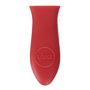 lodge ashhm41 mini silicone hot handle holder, red