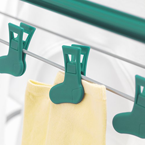 Addis Deluxe Fold Away 3 Tier Airer Clothing Dryer for Home | Aqua