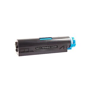 clover replacement toner cartridge for oki 44574701 | black