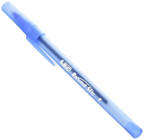 BICGSF11BE - BIC Round Stic Ballpoint Pens