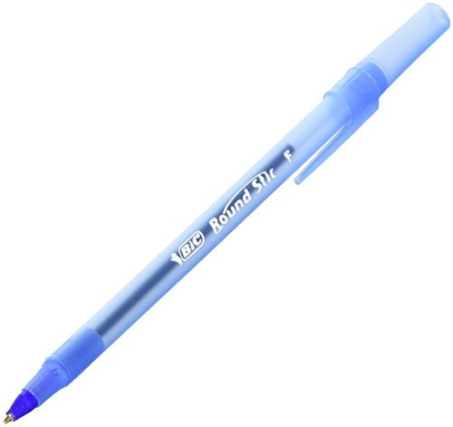 BICGSF11BE - BIC Round Stic Ballpoint Pens
