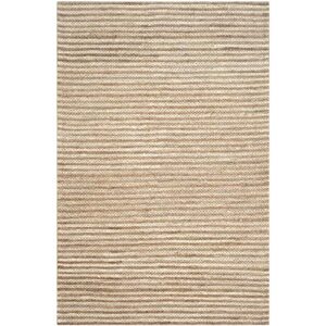 SAFAVIEH Natural Fiber Collection Area Rug - 5' x 8', Natural, Handmade Farmhouse Jute, Ideal for High Traffic Areas in Living Room, Bedroom (NF653A)