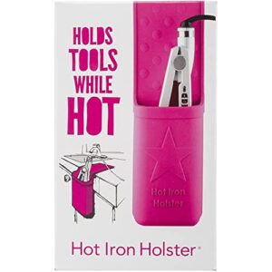 holster brands hot styling tool storage holder, original, pink (hh1941-pi)