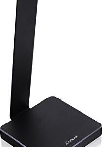 LUXA2 E-One Black Solid-Metal Aluminum Universal Gaming Headphone Stand/Hanger/Holder for Beats, Senheiser, Sony, Bose, Philips, Audio-Technica, Plantronics, Shure, Jabra, JVC, JBL, AKG, DJ, Gaming Headsets Display HO-HDP-ALE1BK-00