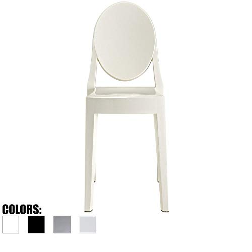 2xhome - Victoria Style Ghost Side Chair Transparent Acrylic Chair