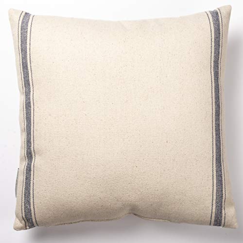 Primitives by Kathy Vintage Flour Sack Style I Love Us Throw Pillow, 15-Inch Square