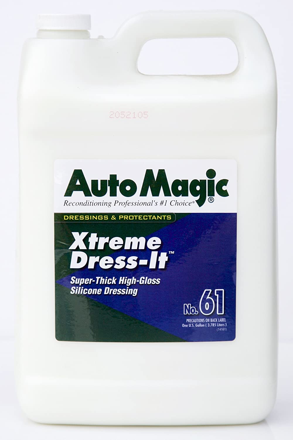 Auto Magic Xtreme Dress-It - Thick, High-Gloss Silicone Dressing for Tires, Rubber & More - 128 Fl Oz