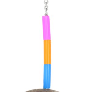 Bonka Bird Toys 1784 Coco Sandal Colorful Natural Chew Pull Hanging Parrot African Grey Cockatoo Cockatiel Parrotlet