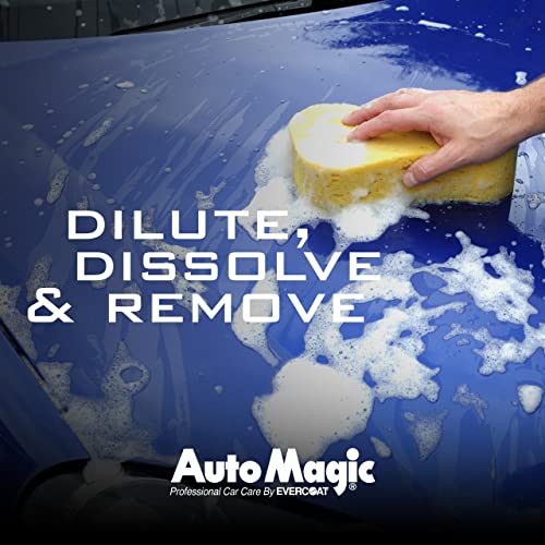 Auto Magic Vinyl/Leather Cleaner for Removing Automotive Interiors Stains - 128 Fl Oz