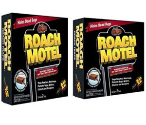 black flag roach motel insect trap(2 packs 4 traps)