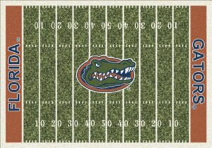 american floor mats florida gators ncaa college home field team area rug 3'10"x5'4"
