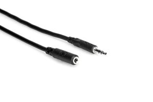 hosa - mhe-110 - headphone extension cable - 3.5 mm trs to 3.5 mm trs - 10 ft
