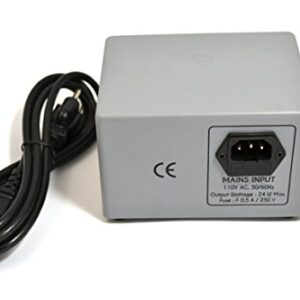 Eisco Labs Low Voltage Power Supply, AC/DC Switchable, 6V or 12V at 2 Amp Output - Banana Plug Terminals (110V Input)