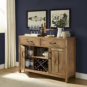 Crosley Furniture Roots Sideboard, Natural