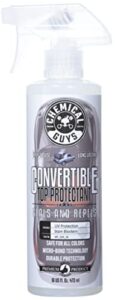 chemical guys spi_193_16 convertible top protectant and repellent, (helps prevent fading & discoloration on fabric sot tops) 16 fl oz (packaging may vary)