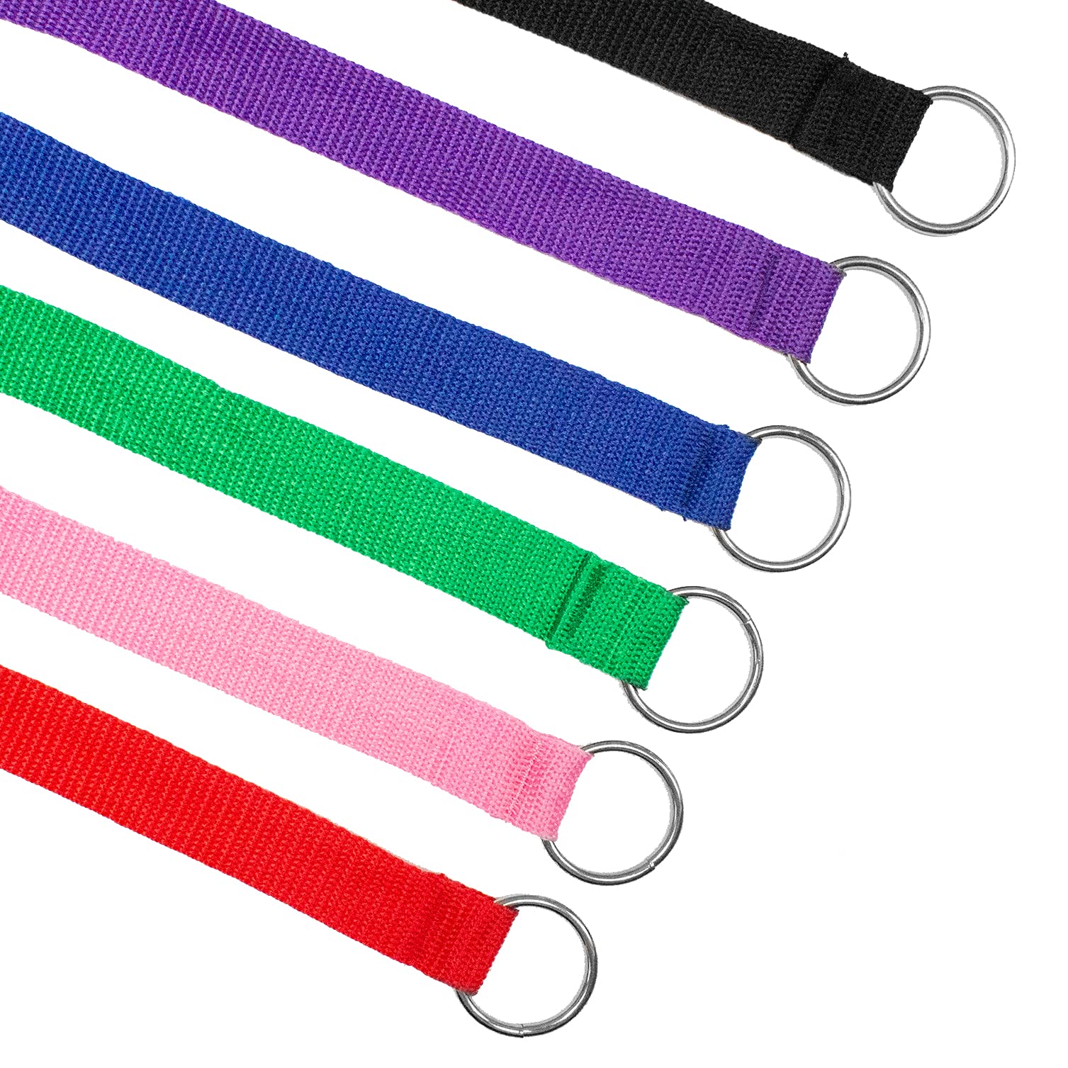 Downtown Pet Supply - 6ft Dog Kennel Slip Lead Dog Leash - Veterinarian, Dog Grooming, Daycare & Animal Rescue Dog Supplies - One Size Leads for Dogs Bulk - 1" Thick 6 Pack