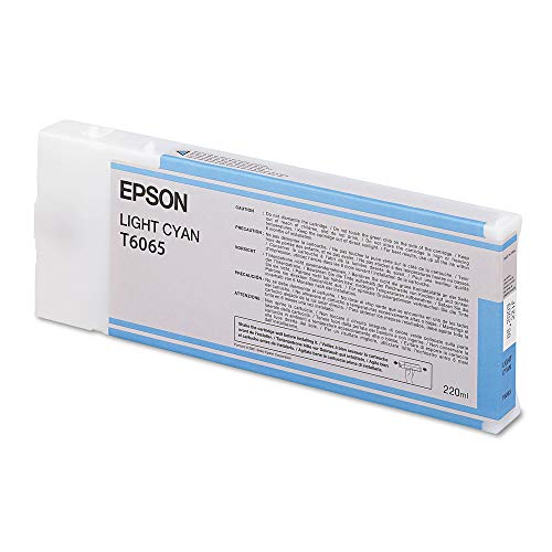 Epson UltraChrome K3 Ink Cartridge - 220ml Light Cyan (T606500)